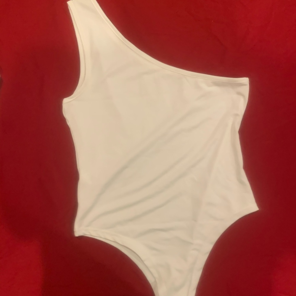 Bodysuit one shoulder